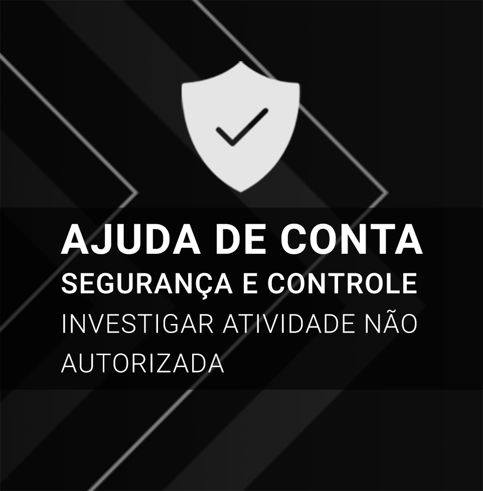 CONTA E SEGURANÇA